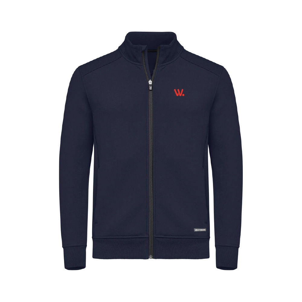 Pemberton Cardigan FZ Men MörkMarin