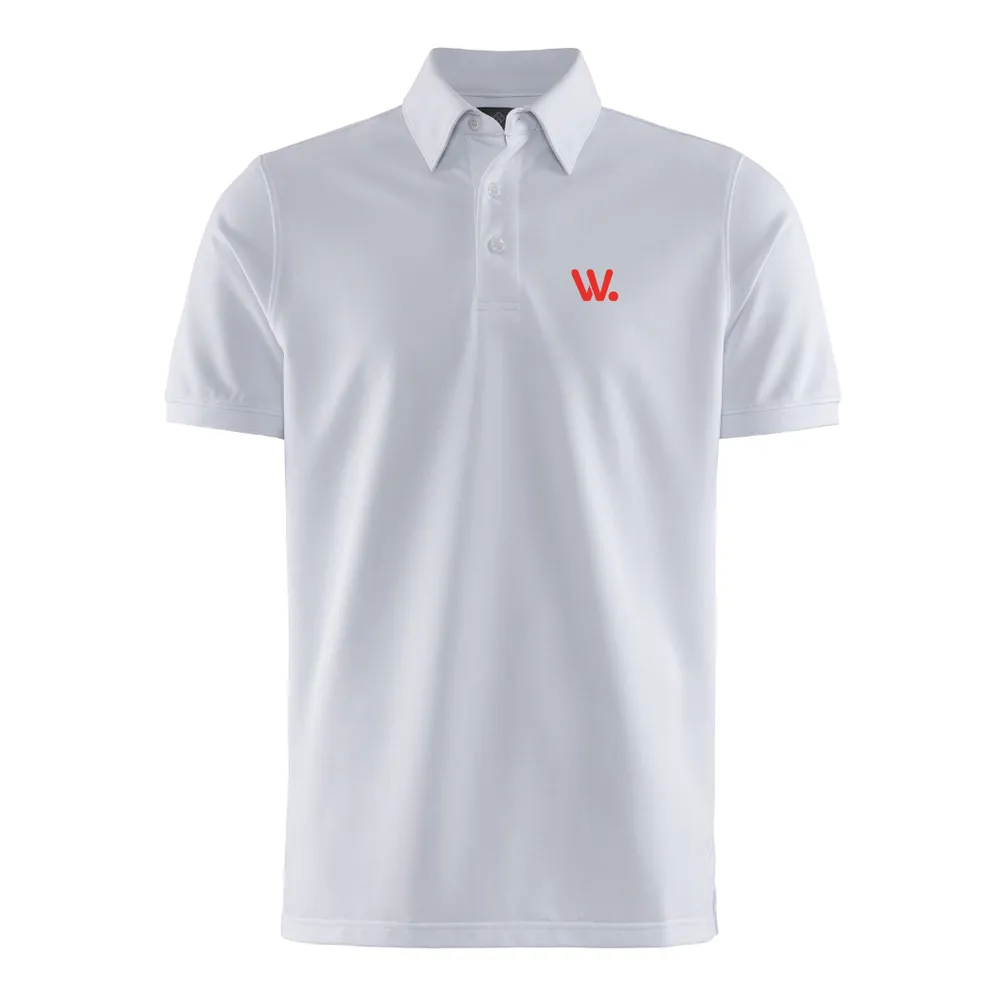 Tech Polo Herr Vit