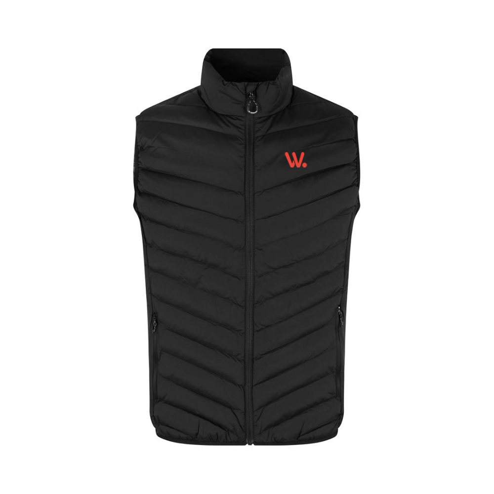 Bodywarmer stretch Svart