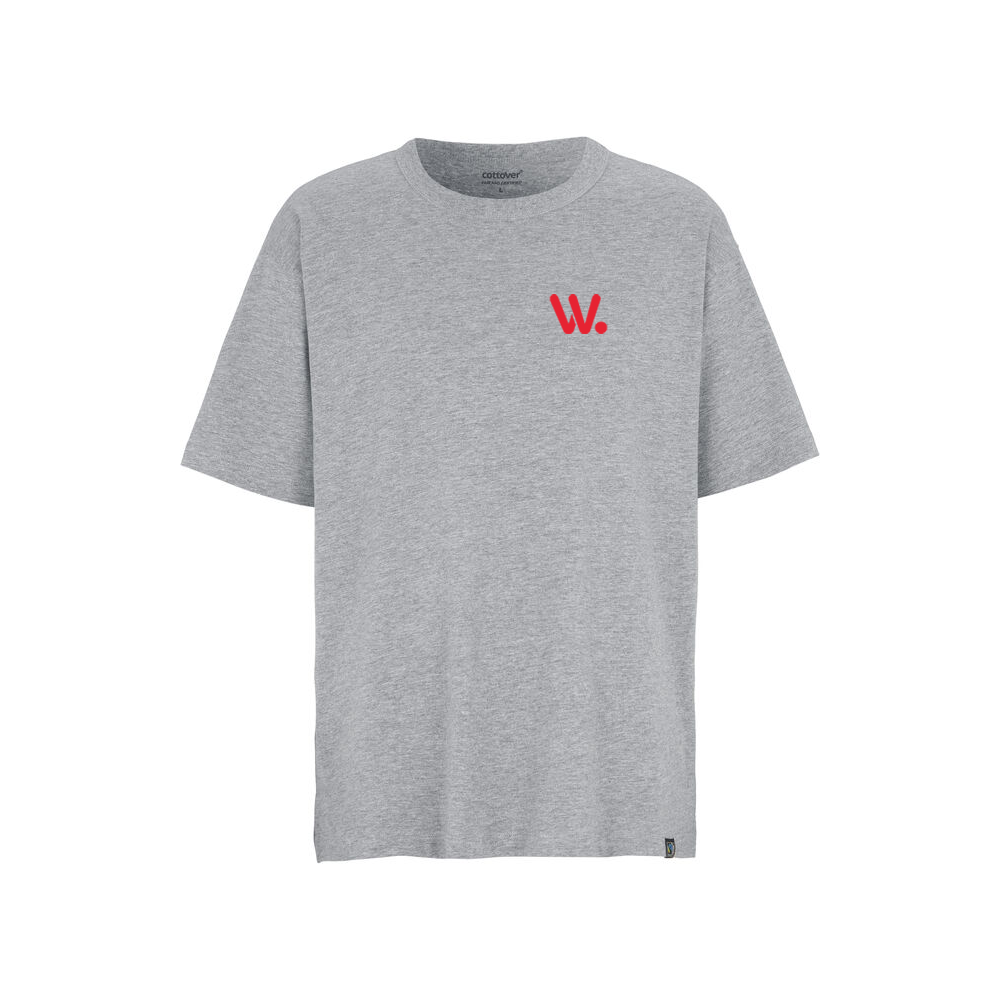 Oversize T-Shirt Grey Mel